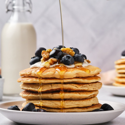 Vegan Protein Pancakes 08